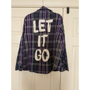 Frozen Cakeworthy Elsa Flannel